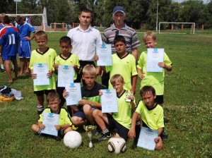 Одна из марксовских юношеских дворовых команд