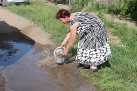 Пожар на углу Заводской и Бебеля