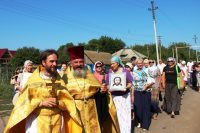 Крестный ход на катерах по Волге