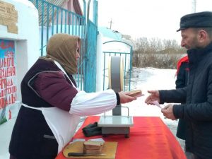 Суточную норму «Блокадного хлеба» получили жители Маркса